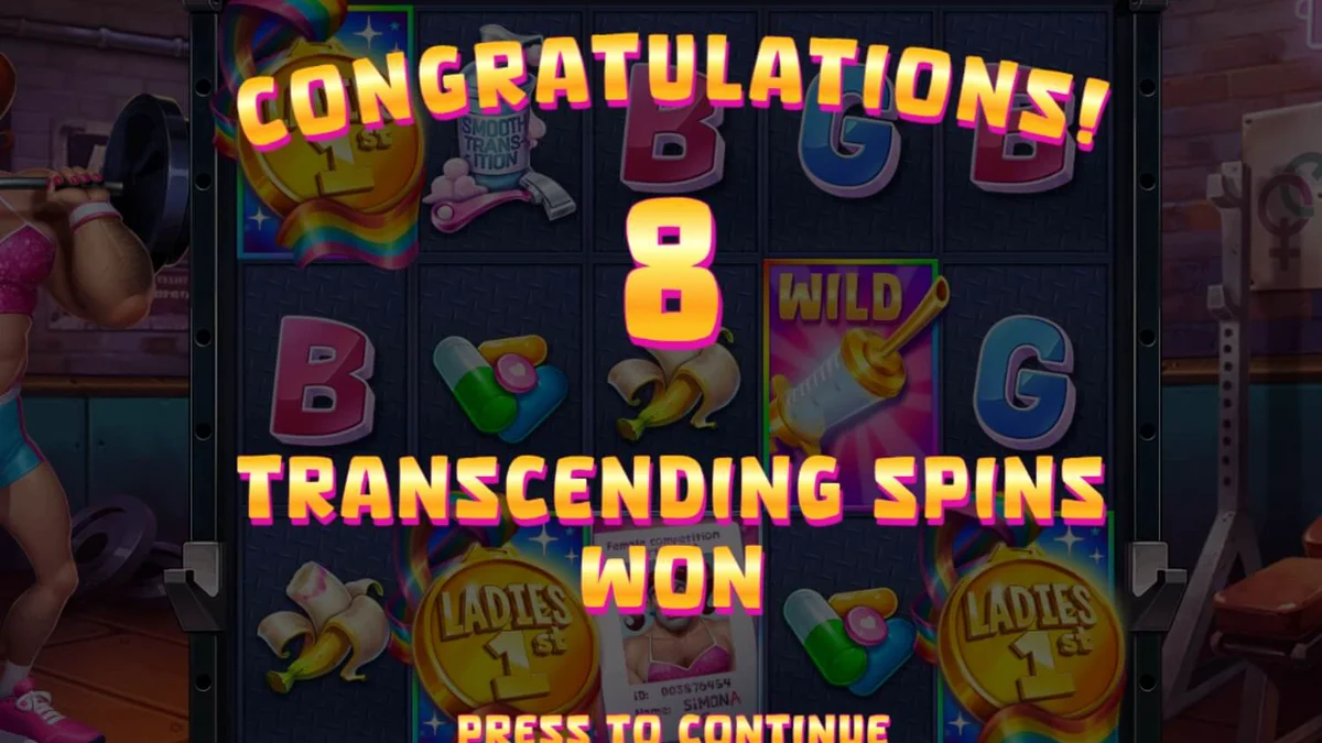 Tampilan antarmuka slot Transformers pada perangkat seluler dengan grafis neon yang tajam.